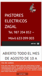 Mobile Screenshot of pastoreszagal.com